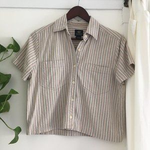 Dockers Cropped Button Down